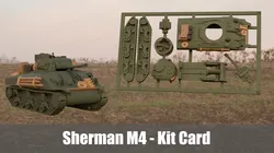Sherman M4 - Kitcard