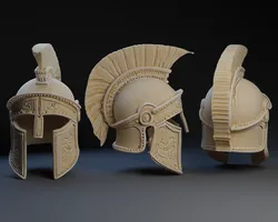 Spartan: Corinthian Helmet