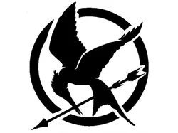 The Hunger Games stencil