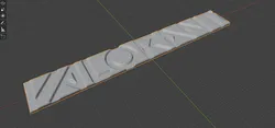 Valorant Titel Label 2D extrusion