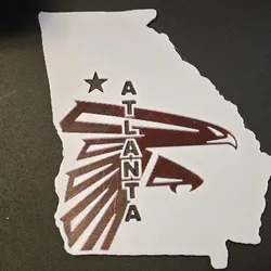 Atlanta Falcons hueforge