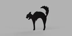 Cat Wall Decoration, Halloween