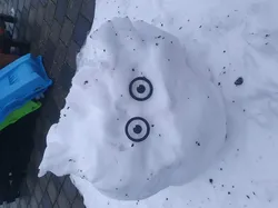 Cute Snowman Eyes