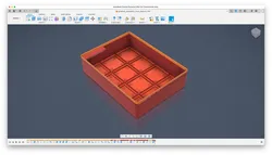 Gridfinity Fully Parametric Container Fusion360
