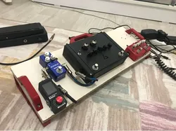 Guitar pedalboard