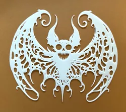 Halloween gruselige Fledermaus/ Scary bat