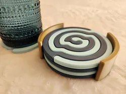 Intertwining Drink Coaster