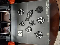 Linkin Park keychain collection