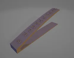 Overhang test from 70 do 80 degrees with 1 degree step
