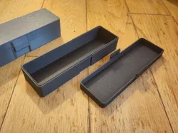 Parametric Latch box - no hinges [FreeCAD]