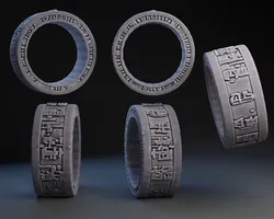 Ptolemaic Period Jewelry: Euclid's Cypher Ring