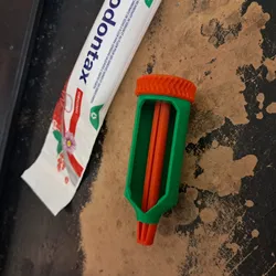 shorter Luke's 3D Ratchet toothpaste tube squeezer