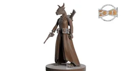Slender Dragonborn Gunslinger