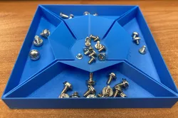 Square Sorting Tray v2 (Vase Mode)