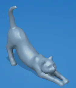 Stretching Cat