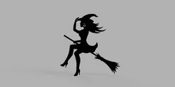 Witch Lady Wall Decoration