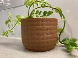 Woven Bowl Vase