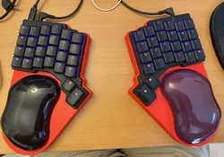 ZSA Voyager Tenting & Wrist Rest Kit