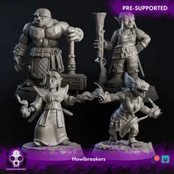 Caelitum Adventurers | Howlbreakers (4 models)
