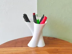 Creality Cloud | Flowing Pencil Holder | ملفات الطابعة ثلاثية الأبعاد