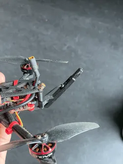 ELRS "Minimortal-T" style antenna for Recon 4 FR Microlonrange FPV Copter