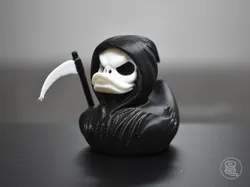 Halloween Grim Reaper Duck