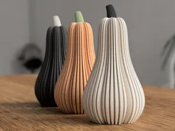 Halloween Pumpkin tall (tealight compatible)