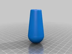 Happ/IL Style "American" Bat Top for Sanwa/Seimitsu Arcade Joystick Lever