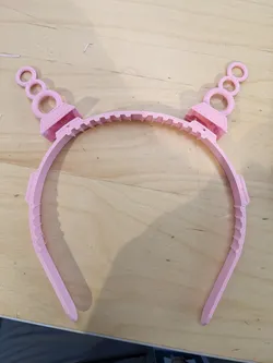 Headband with Circle Ears
