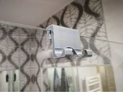 Holder for a shower squeegee (IKEA LILLNAGGEN)