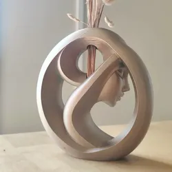 Home Decorations & Ornaments STL تنزيل - Jarrón Mujer Moderna - NEW 3D