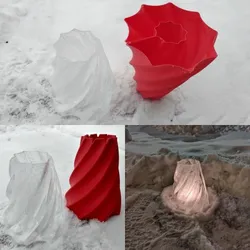 Ice lantern mould