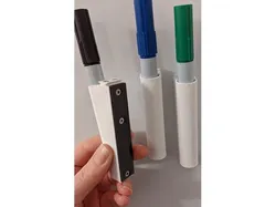 Magnetic Whiteboard Pen Hangers with replaceable T-holder