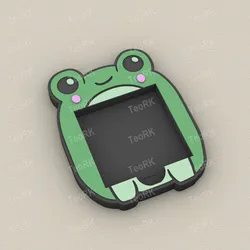 Other STL Download - Post-It, Sticky Note Holder Cute Toadby TeoRk