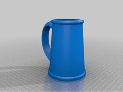 Plain Tankard curve handle