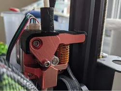 PTFE tube holder for Ender 3 Direct Drive with Dual Gear Extruder