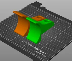 RC car wall mount for 120 mm wheels