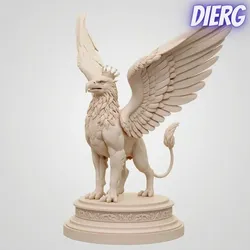Sculptures & Artworks STL indir - Royal Griffin Majestic Mythical Creature Fantasy Decor - DiErModels