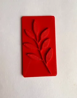 SELLO DE HOJA / LEAF STAMP