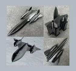 Sr-71 Lockheed blackbird kit card