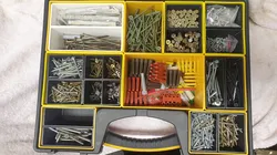 Stanley Pro Deep Tray organiser/organizer bins, Stanley 1-92-749 Deep Pro Organizer, Medium