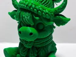 3D printer bestanden | 3MF | Christmas cow figurine