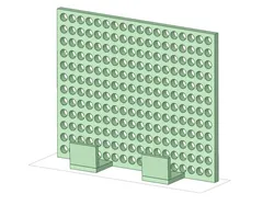Bracket for 2,5" Harddisk on TV Backside