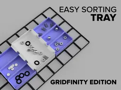 Easy Sorting Tray - Gridfinity Edition