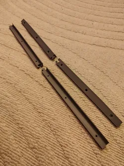 Ikea Trofast drawer support rails