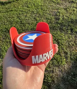 Marvel Coaster Set