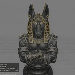 Other STL indir - Anubis statue - KingAdsey