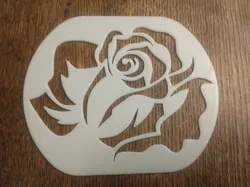 Rose Stencil