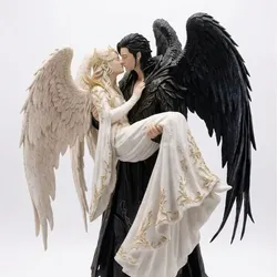 Sculptures & Artworks STL تنزيل - Black & White Angel Love - DrTimea