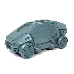 Vehicles & Machinery STL تنزيل - Cyberpunk urban vehicle - 3D Everything